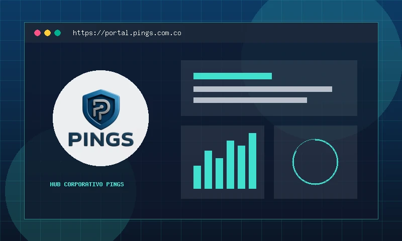 Vista previa de Portal Corporativo · PINGS